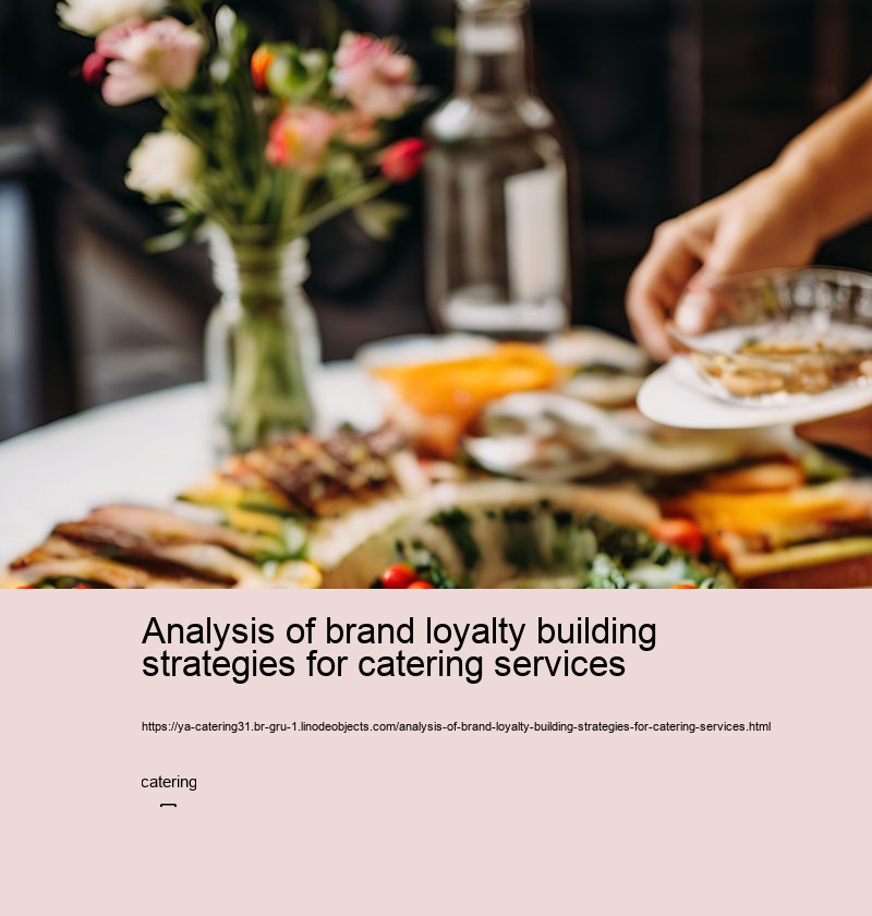 Analysis of brand loyalty building strategies for catering services